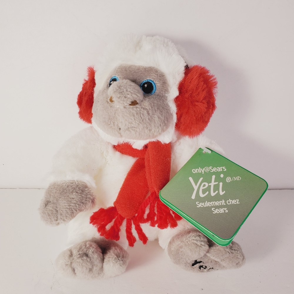 Vintage Sears YETI Holiday Christmas Plush
